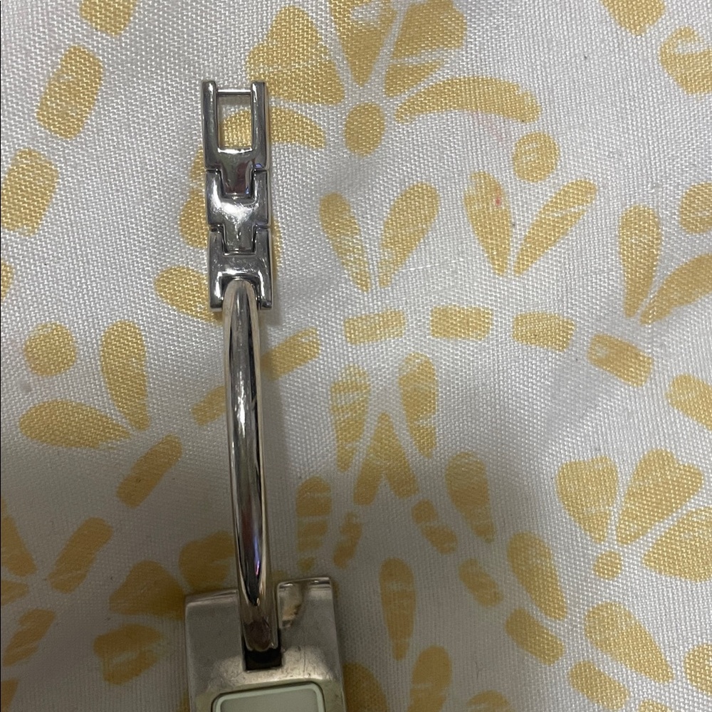 Nine West Silver Rectangular Bracelet Watch - image 3